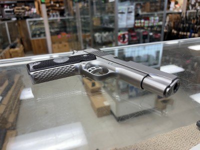 Nighthawk Custom 1911 .38 Super – Stainless Finish, Night Sights - Image 5 of 6