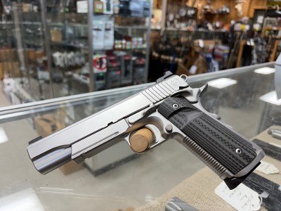 Nighthawk Custom The Bull .45 ACP 1911 – Stainless Finish, Bull Barrel, Night Sights - Image 3 of 4