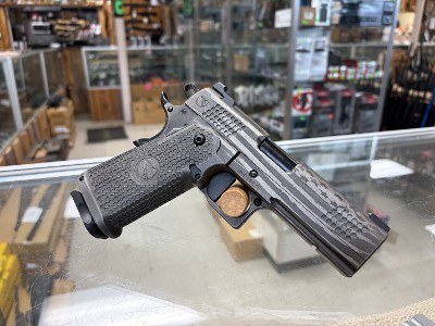 Nighthawk Custom Tactical Ready Commander 9mm 2011 Double Stack – Custom Distressed Flag Finish - Image 1 of 5