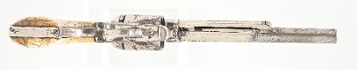 Colt Single Action Army Revolver – 1883 Antique .45 Colt, Engraved Nickel Finish, Factory Letter - Image 4 of 10