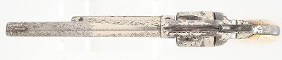 Colt Single Action Army Revolver – 1883 Antique .45 Colt, Engraved Nickel Finish, Factory Letter - Image 3 of 10