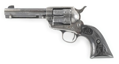 Colt Single Action Army 1st Generation .45 Colt Revolver – 1912, Factory Letter, 4 3/4
