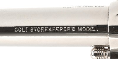 Colt Storekeeper Model Single Action Army .45 Colt 4