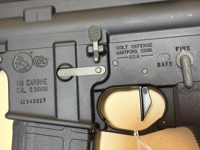 Colt M4 Carbine LE6920 Magpul 5.56 NATO – Black, 1:7 Twist, Flip-Up Sights - Image 8 of 8