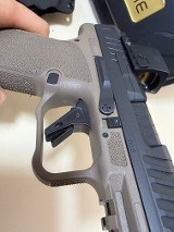 Canik METE MC9 Prime 9mm Optics-Ready FDE/Black Pistol with MECANIK M04 Red Dot & G-Code Holster - Image 9 of 10