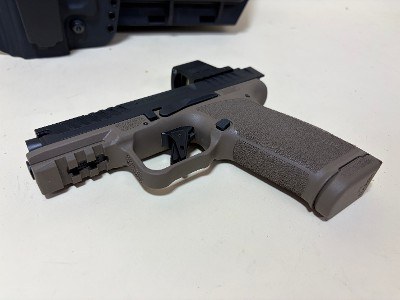 Canik METE MC9 Prime 9mm Optics-Ready FDE/Black Pistol with MECANIK M04 Red Dot & G-Code Holster - Image 4 of 10