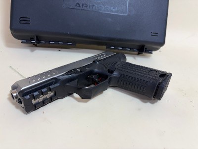 BUL Armory AXE C Cleaver Compact 9mm – 15-Round, Black/Silver, Factory Case Included - Image 3 of 7