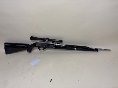 Remington Nylon 66 Apache Black .22 LR Chrome & Black Rimfire Rifle with Scope - Image 1 of 7