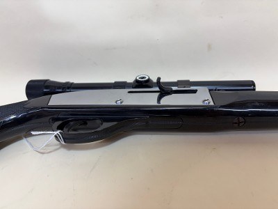 Remington Nylon 66 Apache Black .22 LR Chrome & Black Rimfire Rifle with Scope - Image 5 of 7
