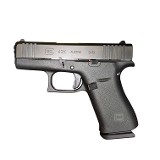 USED Glock 43X 9mm Compact Slimline Pistol – PX4350201, Case & 2 Magazines - Image 1 of 2