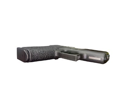 USED Glock 43X 9mm Slimline Compact Pistol – Custom Textured Grip - Image 3 of 4