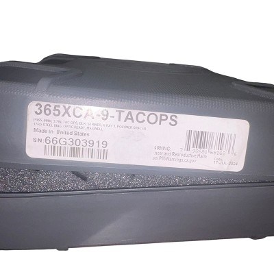 USED SIG Sauer P365 X-Macro TACOPS 9mm – Optics Ready, X-Ray3 Sights, Magwell & 17-Round Magazines - Image 7 of 7