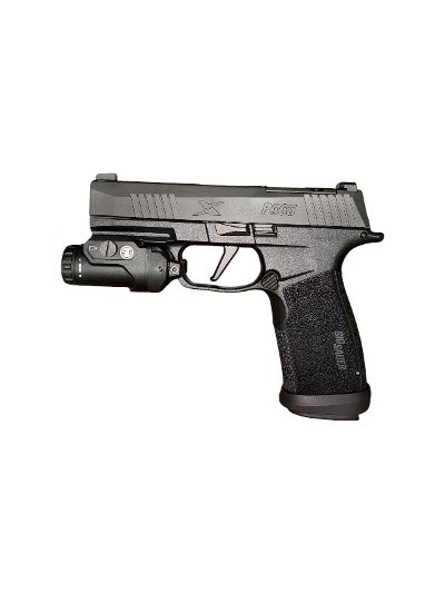 USED SIG Sauer P365 X-Macro TACOPS TACPAC 9mm – Optics Ready, X-Ray3 Sights, Magwell, FOXTROT Light & 3 Magazines - Image 2 of 7