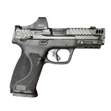USED Smith & Wesson Performance Center M&P9 M2.0 Compact Carry Comp 9mm – Holosun Optic, Rail Light & Ported Slide - Image 3 of 4