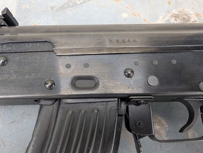 Pre-ban Norinco 56S-1 AK-47 Underfolder 7.62x39mm Wood Furniture All Matching - Image 6 of 12