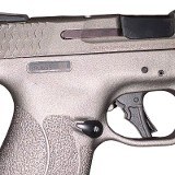USED Smith & Wesson M&P9 Shield Plus 9mm Tungsten Gray Thumb Safety - Image 4 of 5