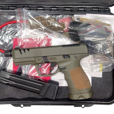 USED SAR9 SOCOM Compact 9mm OD Green Optic Ready Threaded Barrel - Image 1 of 7