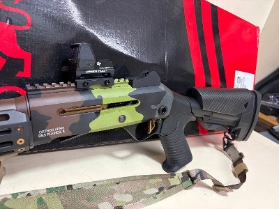 Orthos Raider S4 Competition Highland Elite 12 Gauge Semi-Auto Shotgun 18.5