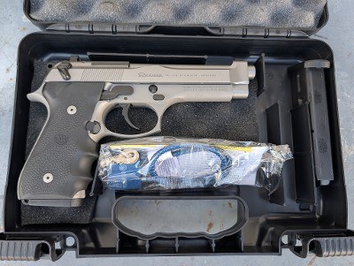 Beretta 92 Brigadier FS Inox 9mm – Beretta Factory Certified Used Y1 Grade - Image 1 of 2