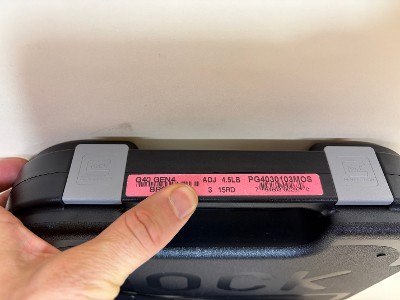 Glock 40 Gen4 MOS 10mm Auto – 6.02