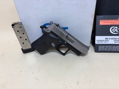 Colt Mustang XSP .380 Auto Stainless / Black Polymer 2.75