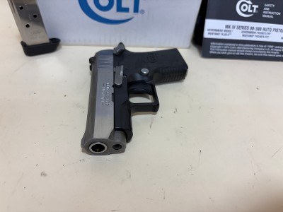 Colt Mustang XSP .380 Auto Stainless / Black Polymer 2.75