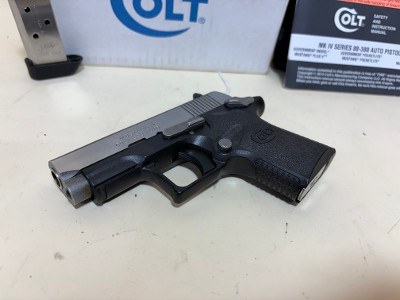 Colt Mustang XSP .380 Auto Stainless / Black Polymer 2.75