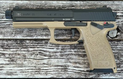 HK Heckler & Koch Mark 23 45 ACP FDE Threaded Barrel 12 Round Capacity 81000868 - Image 2 of 5