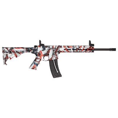 Smith & Wesson M&P15-22 Sport 22 LR USA Flag 25 Round Capacity 14714 - Image 1 of 1