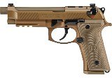 Beretta M9A4 M9A4G FDE 9MM G Decocker 18+1 TB OR NS JS92M9A4GM - Image 2 of 6