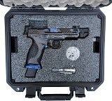 Pre Owned Smith & Wesson M&P9 2.0 Metal HD Spec V 9mm Performance Center Blue Comped 14284 - Image 4 of 5