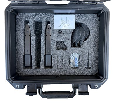 Pre Owned Smith & Wesson M&P9 2.0 Metal HD Spec V 9mm Performance Center Blue Comped 14284 - Image 5 of 5
