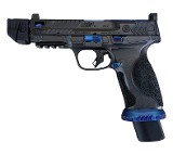Pre Owned Smith & Wesson M&P9 2.0 Metal HD Spec V 9mm Performance Center Blue Comped 14284 - Image 2 of 5