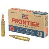 Hornady Frontier 5.56 NATO Ammo 75 grain BTHP Case of 500 Rounds FR320 - Image 1 of 1