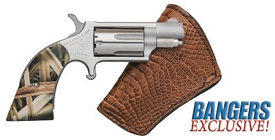 North American Arms Mini-Revolver 22 Mag Gator Skin NAA-22MS-GHI-BR - Image 1 of 1