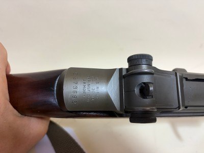 Springfield Armory U.S. M1 Garand .30-06 Springfield Rifle – SA 3-56 Barrel - Image 6 of 10
