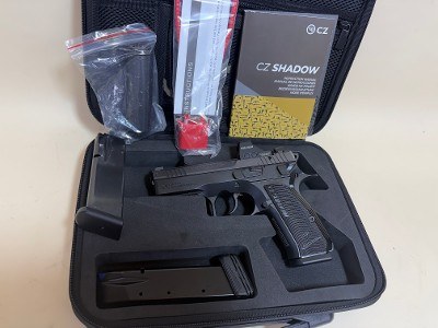 CZ Shadow 2 Carry 9mm 15rd DA/SA Optics-Ready Pistol with Holosun HE407K-GR X2 - Image 1 of 9
