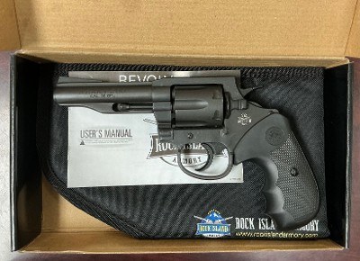 USED Rock Island Armory M200 .38 Special 4-Inch Parkerized Revolver – 51261 - Image 1 of 6