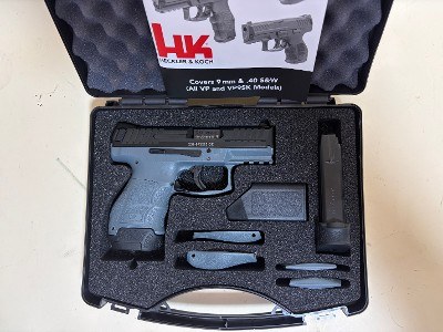 HK Heckler & Koch VP9SK 9mm Grey Gray Frame Striker Fire VP9 81000649 - Image 2 of 9