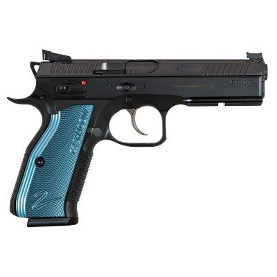 CZ Shadow 2 9mm Blue Grip 17 Round Capacity 91257 - Image 1 of 1