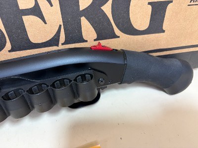 Mossberg 590 Shockwave 12 Ga M-LOK Forend, Shell Holder & Red Safety - Image 4 of 7