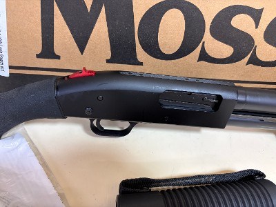 Mossberg 590 Shockwave 12 Ga M-LOK Forend, Shell Holder & Red Safety - Image 6 of 7