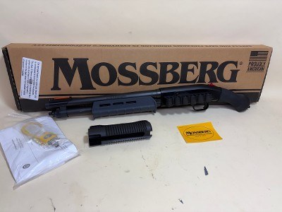 Mossberg 590 Shockwave 12 Ga M-LOK Forend, Shell Holder & Red Safety - Image 2 of 7