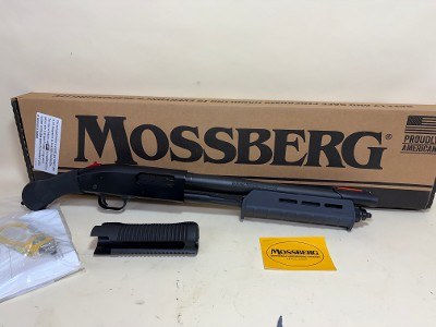 Mossberg 590 Shockwave 12 Ga M-LOK Forend, Shell Holder & Red Safety - Image 5 of 7