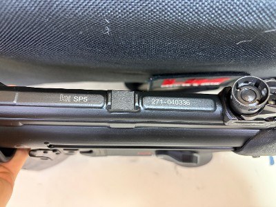 Heckler & Koch SP5 9mm Pistol – MPN 81000477, Made in Germany, 2 30-Round Magazines & HK Soft Case - Image 3 of 7
