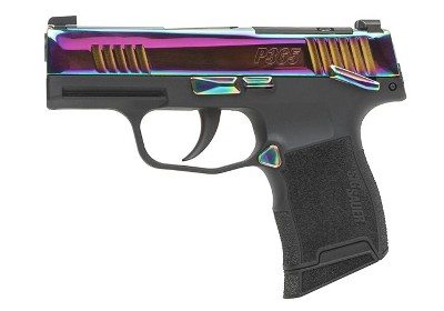 Sig Sauer P365 380 ACP Rainbow Slide Manual Safety 365-380-RBT-MS - Image 1 of 1