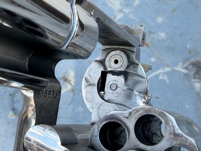 Smith & Wesson Model 66 .357 Magnum 4” Stainless Revolver – Target Hammer & Trigger - Image 9 of 10