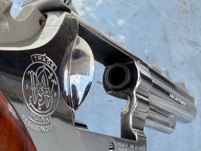 Smith & Wesson Model 66 .357 Magnum 4” Stainless Revolver – Target Hammer & Trigger - Image 10 of 10