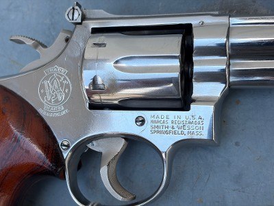 Smith & Wesson Model 66 .357 Magnum 4” Stainless Revolver – Target Hammer & Trigger - Image 7 of 10