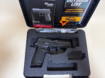 SIG Sauer P320 Compact 9mm Pistol – 320C-9-BSS, Case & Paperwork - Image 7 of 7